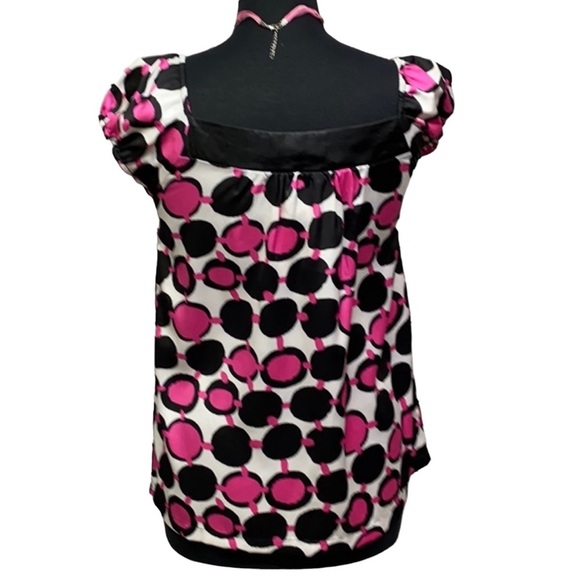 Joy Joy Printed Design Blouse - Picture 4 of 5